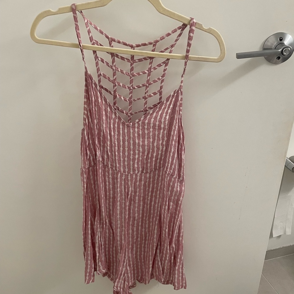 Beachy Pink RVCA Romper